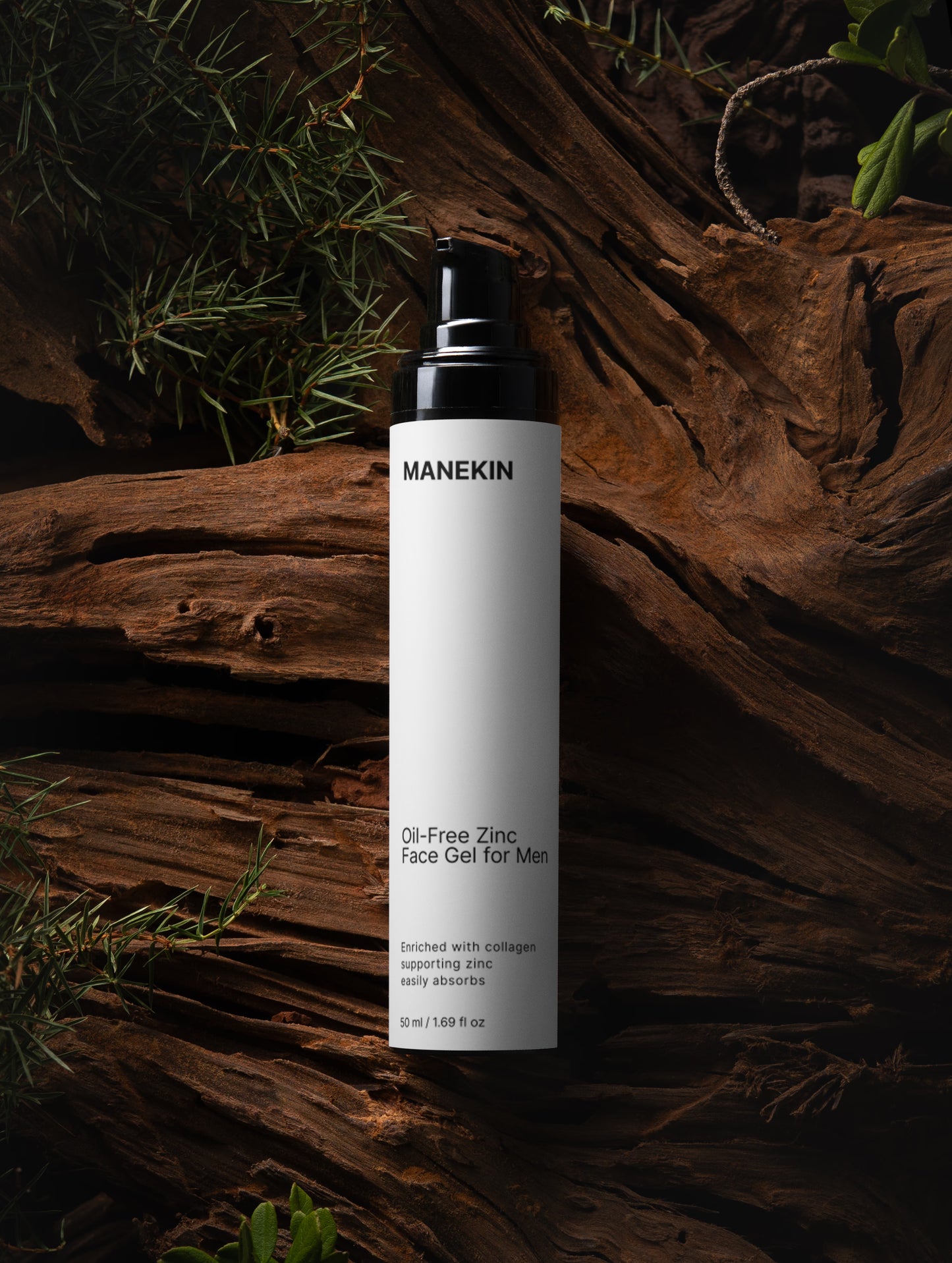 Oil-Free Zinc Face Gel for Men